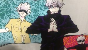 Kaos Jujutsu Kaisen Tshirt Casual Premium Cotton Real Pict Ready Stock Tersedia dan Siap Kirim BISA COD