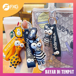 FXG Gantungan Kunci Series Animal Lucu Besar Keychain Hewan Aesthetic Utk Rumah Motor MobilTas KEY13