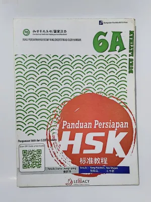 Buku Panduan Persiapan HSK 6A Standar Terbaru 2021