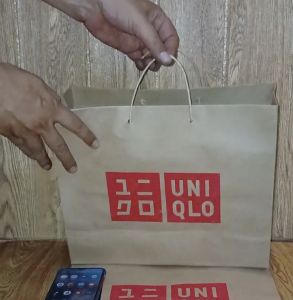 Paper bag Premium R7 P 33 x L 12 x T 26 cm bisa untuk sepatu