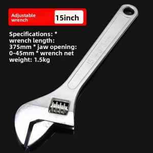 gumahus | Magnetic-proof Stainless Steel Adjustable Wrench 6-24 Inch