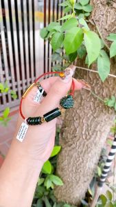 vòng tay nữ hồ ly chúa ngọc cẩm thạch tự nhiên vip mix đồng điếu và lu thống ngọc cẩm thạch vip charm cầu kim tiền vàng tây vòng tay đá phong thủy trang sức thiết kế đủ hóa đơn thẻ bảo hành