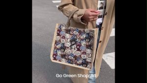 Tas Tote Bag Cartoon Graphic Top Handle Bag Korean 922-59
