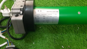 Motor ống cuốn lực kéo 120N 140N điện áp 220V ứng dụng cửa rèm che cửa cuốn lô nhỏ