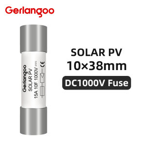 One Set 2P DC Fuse Holder 10*38mm High Voltage Solar PV 1100V 6A-32A Base Photovoltaic System Protection Protector gpV