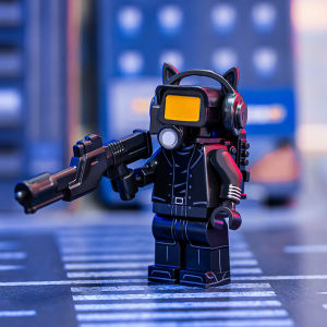 Mô Hình Lắp Ráp Người Quan Sát Mèo Tai Mới Của Toilet Man Đồ Chơi Giáo Dục Cho Trẻ Em Đồ Chơi Lắp Ráp Bằng Nhựa Dành Cho Mọi Lứa Tuổi