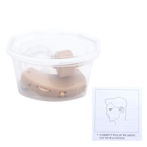 Battery Hearing Aid Ear Adjustable Tone Hearing Aids Sound Amplifier Rechargeable Hearing Amplifier for the Deaf Elderly