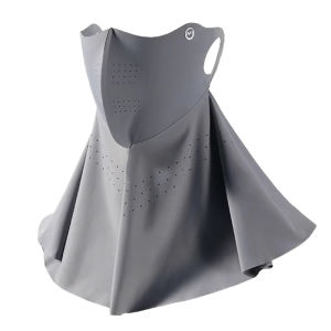 XINGGONGGUAN | Womens Sun Protection Face Mask Ice Silk Breathable Cycling Hat Neck Protector One-Piece Seamless Summer UV Protection Cap