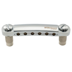 Wilkinson M Series 52มม. (2-3/64นิ้ว) ปรับแต่ง-O-Matic Stop Tailpiece สำหรับ Les Paul SG Style กีต้าร์ไฟฟ้า
