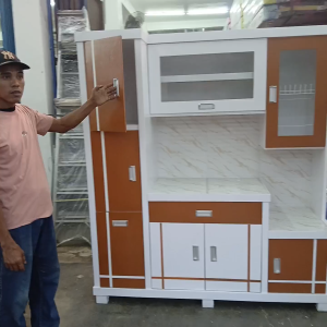 RAK SAYUR 4 PINTU HIDROLIK 165X50X190CM MULTIPLEK RAK PIRING 4 PINTU HIDROLIK FREE ONGKIR SERANG KOTA LEMARI DAPUR HIDROLIK 4 PINTU LEMARI DAPUR 4 PINTU MODEL BARU LEMARI DAPUR 4 PINTU MULTIPLEK