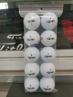 Bóng Golf Honma 10 Bóng Mới 85%