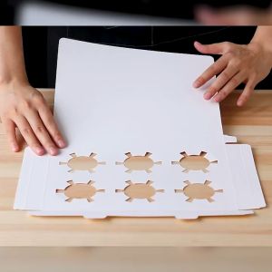 คลินิก บรรจุภัณฑ์ของหวาน กระดาษ พลาสติกใส ถ้วยมัฟฟินมือถือ กล่องบรรจุภัณฑ์คัพเค้ก ถ้วยกระดาษ