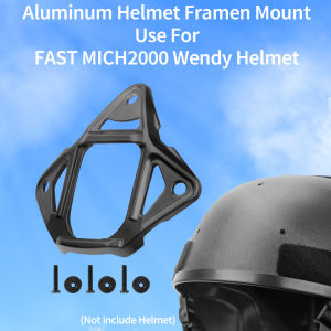 Tactical Helmet Frame Mount NVG Shroud Aluminum Adapter 3 Hole Skeleton Mount ARC Rail For FAST MICH Wendy Helmet Accessorie