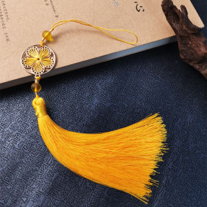 Zhenge Embroidered Phone Pendant Ancient Style Tassel Decorative National Style Lanyard Phone Case USB Flash Drive Anti-Loss Cord