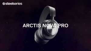 SteelSeries Arctis Nova Pro Wired Gaming Headset with Hi-Res Certified GameDac Gen 2 Spatial Surround Headphone 61527
