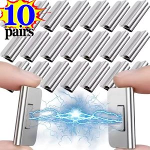 Polocat 10Pairs Strong Magnetic Curtain Clip for Prevent Light Leaking Keep Curtain Closed Nail Free Curtain Accessories