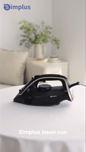 Simplus Garment Steam Iron  170g/min Steam Boost  No Burns  450ml  2200W  25s Rapid Preheat GTJH024