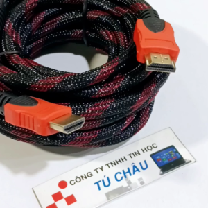 Cáp HDMI dài 5m (HDMI 1.4V - Cáp bọc vãi dù chắc chắn)