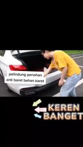 Pelindung Bagasi Belakang Mobil SILLPLATE Bahan Karet Tebal Ukuran 9x100cm Include Double Tape 3M