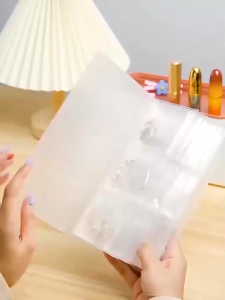 Plastik Klip Mika Tebal / 100Pcs Pvc Ziplock Bag / Transparent Jewelry Seal Bag