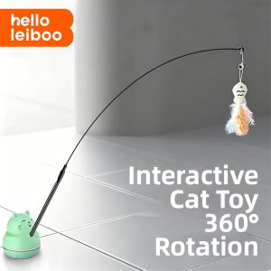 HELLOLEIBOO | Interactive Cat Toy with Bell for Exercise