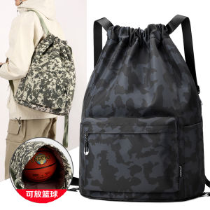 2025 New Camouflage Basketball Training Backpack Large Capacity Outdoor Sports Fitness Bag Soft Handle Waterproof Youth Mens Bag