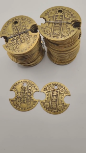 Nanbu Coin Money Amulet Lucky Coin Nanbu Wealth Luck Gambling Coin Feng Shui Lucky Charm