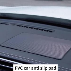 Car Center Console Silicone Non-Slip Mat Dashboard Phone Navigation Anti-Slip Mat Interior Key Aroma Ornament Scratch-Resistant