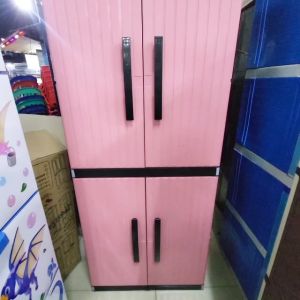 JUMBO - LEMARI PLASTIK MIAMI ORLANDO PREMIUM SUSUN 4 FULL RAK [MIAMIBOX]