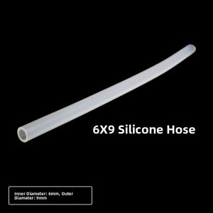 Small Size Silicone Rubber Drainage Pumping Hose Durable Heat Resistant Inner Diameter 1.5/2/3/4/5/6mm for Hardware Tools