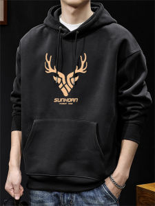 JIANMUJI | Heavy Hoodie Sweatshirt for Men