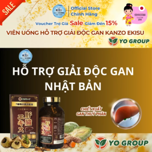 [NSF1111 Giảm 111K] Viên Uống Hỗ Trợ Giải Độc Gan Kanzo Ekisu Premium - Chính Hãng Nhật Bản