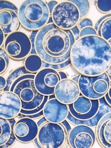 Tranh Dệt Thắt Nút Phong Cách Trung Hoa Trung Tính Trang Trí Tường Phòng Khách Trang Trí Nhà Trọ Nghệ Thuật Tranh Thêu Khung Treo