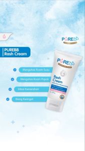 Pure BB - Baby Rash Cream With Extra Moisturizing 50Ml Krim Ruam Bayi