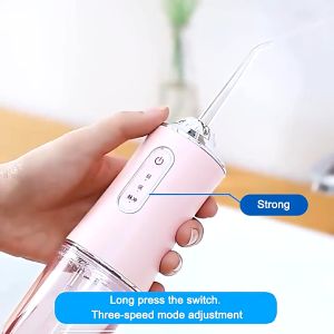 SCUDOS Smart Electric Oral Irrigator Water Flosser Dental Gigi Oral Care Dental Scaler Teeth Portable USB Rechargeable
