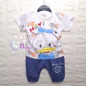BOBOBAM BAJU BAYI LAKI LAKI SETELAN ANAK COWO LUCU STELAN COWOK 6 12 BULAN KEREN TRENDY KEKINIAN D0N4LD