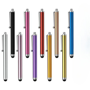 10Pcs Capacitive Stylus Random Color Touch Drawing Pencil for iOS Android iPad iPhone Samsung Xiaomi Tablet Phone