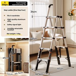 AOPENG | Multifunctional Portable Heavy-Duty Folding Ladder