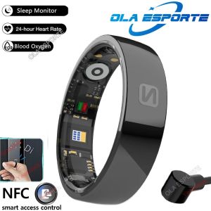 NFC Sport Smart Ring Waterproof Health Monitor Ceramic SmartRing Sleep Monitor Smart Control Photo AI FamilyRing for Ring
