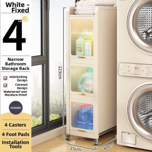 HANYUXUAN | Kitchen Gap Drawer Style Mobile Storage Cabinet