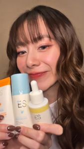 [เซต3ชิ้น][ขายดี] ES Rebalance Set เอสเซตหน้าใสโกลว์ ปกป้องผิว (Serum+Moisturizer+Sunscreen)