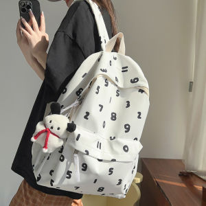 OUDENGPAI | Original Design High Aesthetic Value Backpack For Junior And High School Girls Dual Shoulder Bag With Commuter Style And Large Capacity