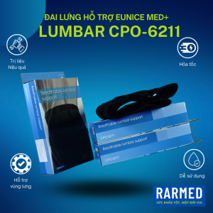 Đai lưng hỗ trợ cột sống EUNICE MED LUMBAR CPO-6211 nhiều SIZE