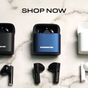 Aitu x Monster XKT03 Wireless Bluetooth Earphone Earbuds Headset TWS