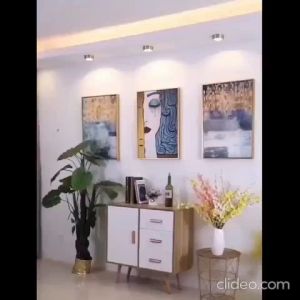 All Gold Drum Luxury Downlight LED ceilling light for Living room