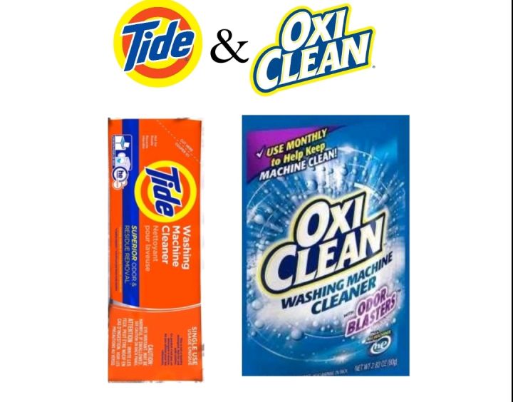 Tide Oxiclean washing machine cleaner "ORIGINAL" sachet Lazada PH