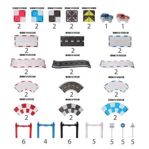 🏎 STEM TOY 🏎 MNTL RACING TRACK CAR STEAM Toys Magnetic Tiles connetix inspired magnetic tiles magnetic car toy