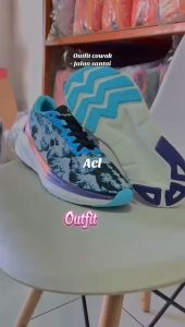 Sepatu Ortus Hyperblast Man Terbaru: Bonus Kaos Kaki Sneakers Cowok Ringan & Nyaman