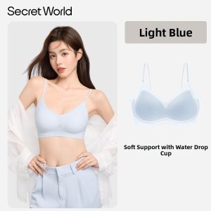 Secret World | Invisible Traceless Bras Summer Fine Shoulder Strap