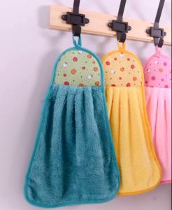 [iRojak] Microfiber Hand Towel Hanging Kitchen Towel Cotton 擦手巾 Tuala Tangan - KW137
